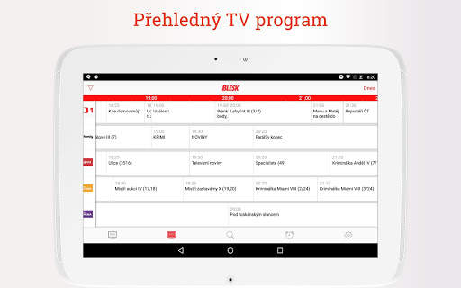 TV program Blesk.cz screenshot 2
