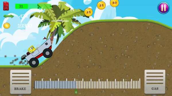 Sponge Hill Car Racing screenshot 4