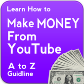 Youtube Guideline  make Money from Youtube आइकन