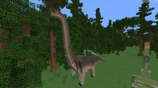 Dinosaur Mod For Minecraft screenshot 1