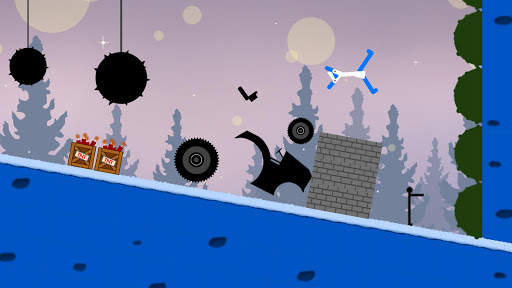 Stickman Dismounting Falling screenshot 5