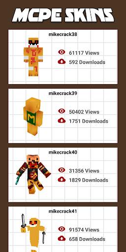 Skin Mikecrack For Minecraft screenshot 1
