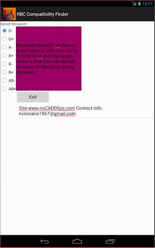 Blood Group Recipient finder screenshot 4