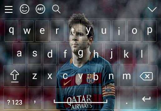 Keyboard For Fc Barcelona 2018 screenshot 7