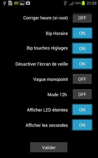 Horloge Gorgy Timing LEDI FREE screenshot 4