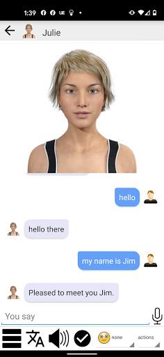 My Virtual Girlfriend Julie screenshot 2
