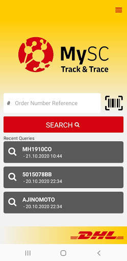 MySC TrackandTrace screenshot 6