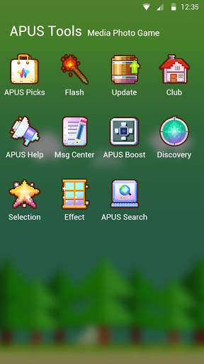 Pixel-APUS Launcher theme screenshot 3