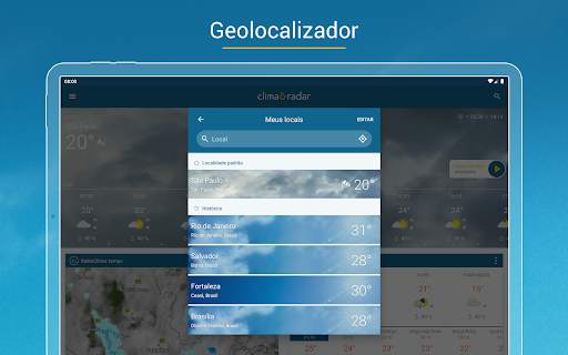 Clima&Radar: Previsão do tempo screenshot 18