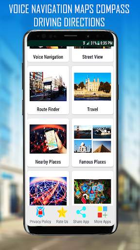 Voice GPS Navigation Live Earth Map Rout Direction screenshot 3