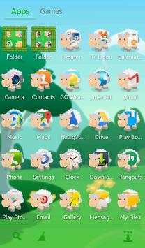 Sheep GO Launcher EX Theme screenshot 2