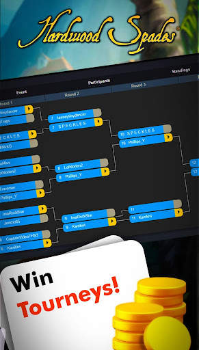 Hardwood Spades Free screenshot 3