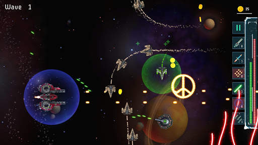 Galactic War - Space Shooter screenshot 1