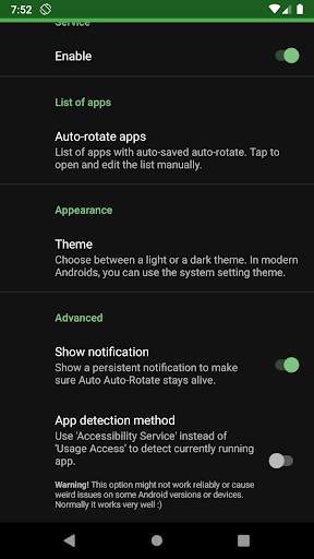 Auto Auto-Rotate screenshot 4