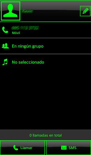 THEME BIG GREEN FOR EXDIALER screenshot 4