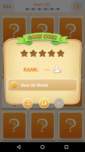 Memory Game - Word Game Learn  screenshot 3