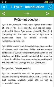 Free PyQt Tutorial screenshot 1