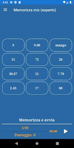 Allenamento della memoria screenshot 12