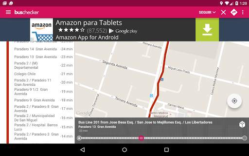 Transantiago Bus Checker screenshot 8