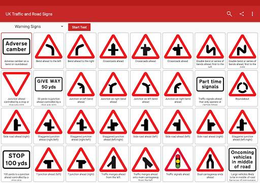 UK Traffic and Road Signs скриншот 9