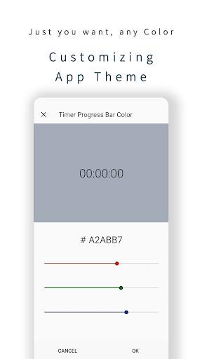 FlatTimer - Tick&Music, Timer, Interval, Stopwatch screenshot 8