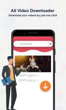 Fast HD video downloader, Download videos screenshot 1