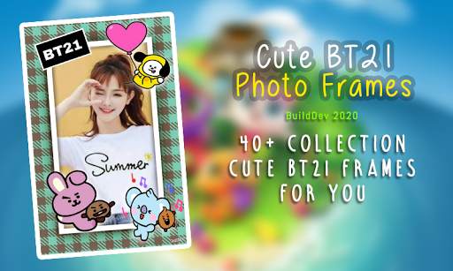 Cute BT21 Photo Frames HD screenshot 3