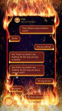 Fire Messenger for SMS - Default SMS&Phone handler screenshot 3