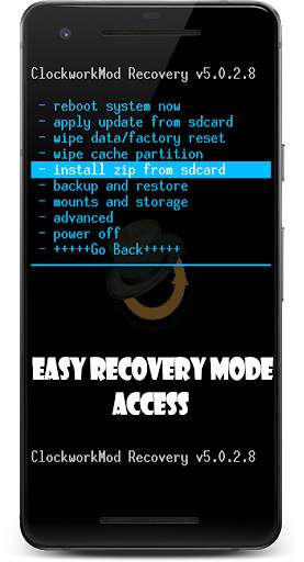Reboot to recovery/Bootloader (root) screenshot 1