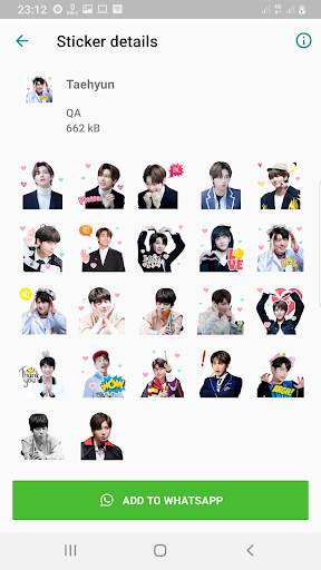 TXT WAStickerApps Kpop Idol for Whatsapp screenshot 4