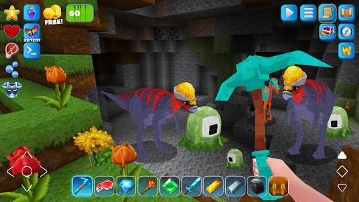 JurassicCraft: Free Block Build & Survival Craft screenshot 12