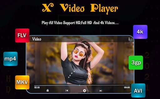 Indian HD X Player - 4K Video Player 2021 screenshot 1