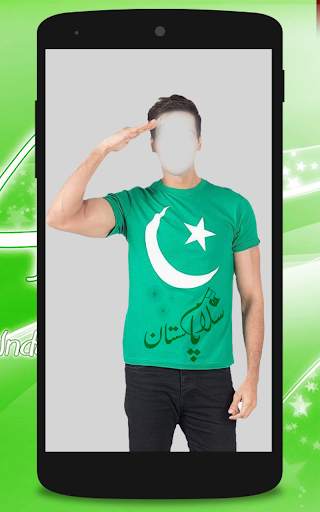 Pak Flag Shirt Photo Editor screenshot 2