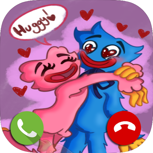 Fake Call Huggy-Wuggy icon