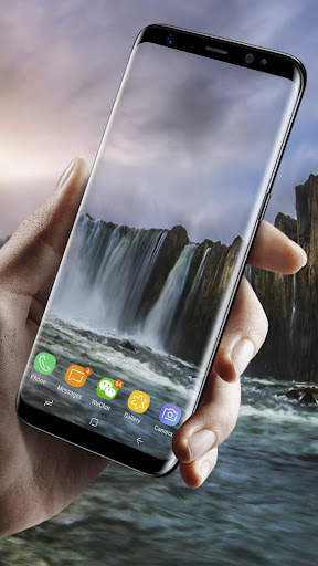 3D Waterfall Live Wallpaper screenshot 2