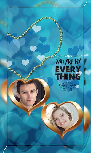 Couple Locket Photo Frames 5 تصوير الشاشة