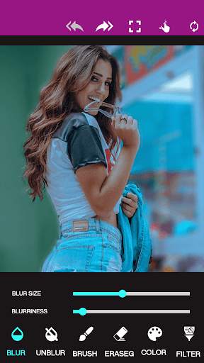 Blur Photo Editor - shape blur photo editor 1 تصوير الشاشة