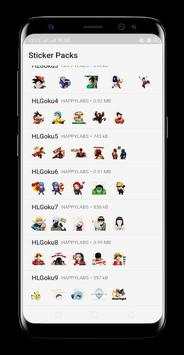 Saiyan Goku Sticker Whatsapp screenshot 2