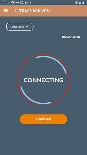 Ultra Shark VPN screenshot 1