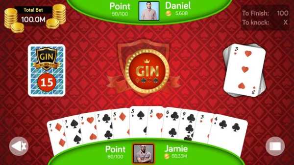 Grand Gin Rummy screenshot 1