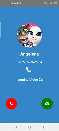 Tom And Angela Fake Call - Prank Video Call Angela screenshot 5