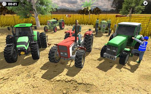 Tractor Driving Simulator Real Tractor Game 2021 screenshot 4