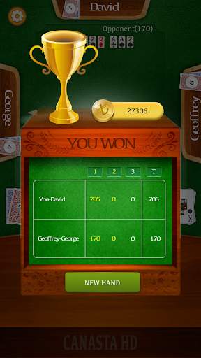 Canasta HD - Rummy Card Game screenshot 3