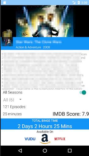TV Shows Binge Watching - Series Binge Calculator screenshot 4