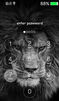 angry lion lock screen keypad screenshot 4