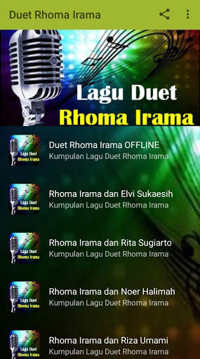 Kumpulan Duet Rhoma Irama MP3 OFFLINE screenshot 1