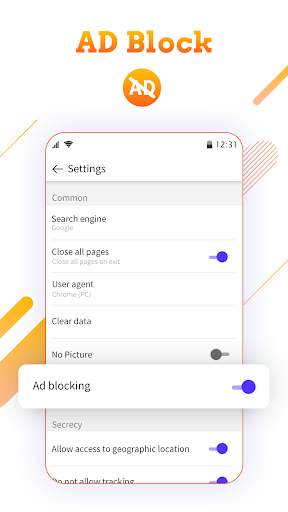 Fast, Lite & Mini Web Browser in 2021 स्क्रीनशॉट 3