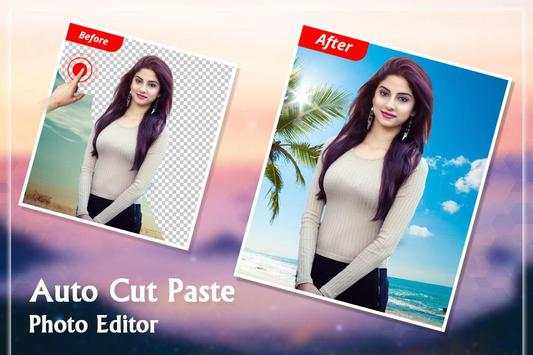 Photo Cut Paste Eraser Editor 3 تصوير الشاشة