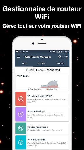 Gestionnaire de routeur WiFi screenshot 1