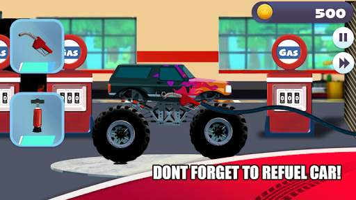 Truck Racing for kids screenshot 2